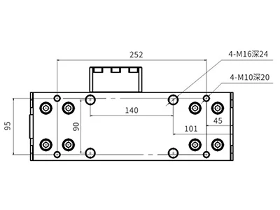 Plano de dimensiones