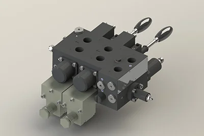 Manifold hidráulico con detección de carga, LT-PSL-3