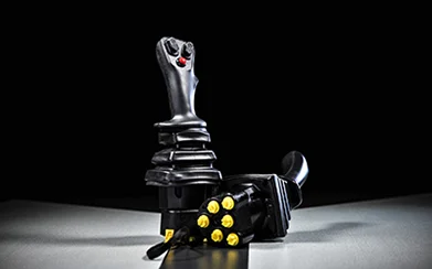 Válvula tipo joystick con conexión roscada, LT-4TH6E