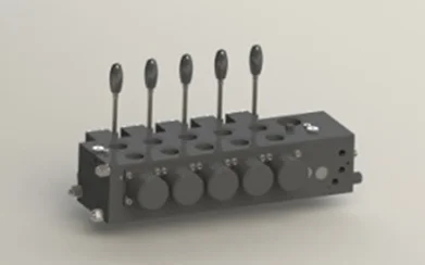 Manifold hidráulico con conexión roscada, LT-PSV-5