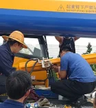 Aplicación de grúas de empresa de Shandong